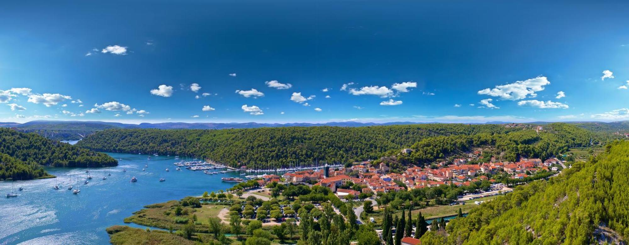 Hostel Scardona Skradin Exterior foto